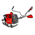 EFCO Débroussailleuses thermique poignée guidon STARK 4410 T 2,1 HP 0,75L- 61339055E2