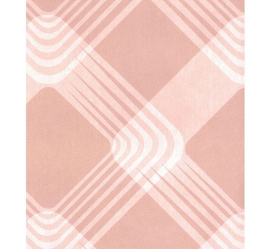 Papier Peint PRIMADECO - Losange Rose Pale 333-02