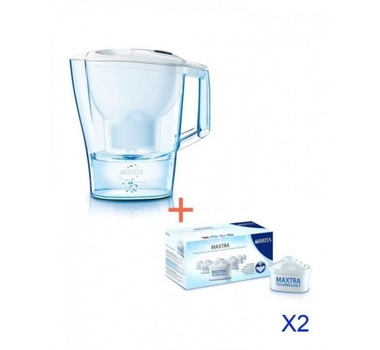 Carafe Filtrante BRITA 2,4L + 2 Cartouches MAXTRA