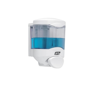 JVD Distributeur savon crystal à bouton-poussoir 450ml - 844098