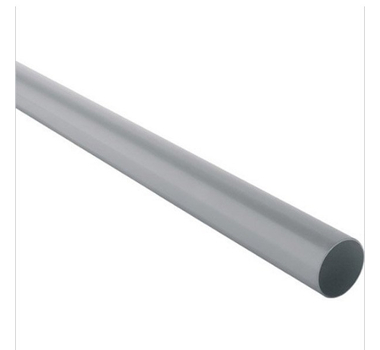 Tube d'évacuation PVC 40 mm.