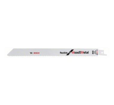 BOSCH  Lame de scie sabre S 1122 HF - Flexible for Wood and Metal - 2608656034 - Boite de 100 pcs