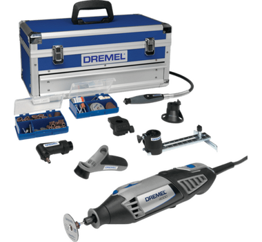 DREMEL COFFRET A OUTIL MULTI-USAGE 4000-6/128 (6 ADAPTIONS + 128 ACCESSOIRES INCLUS)- F0134000KE