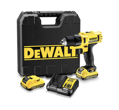 DEWALT PERCEUSE VISSEUSE 10,8V XR, 10MM, 2X2,0 AH LI-ION