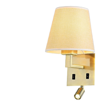 BRILLANT TETE DE LIT MELLA ANTIQUE E14 LED  INHK14269S31