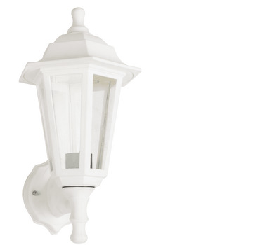 BRILLANT APPLIQUE EXTÉRIEUR OMIRA E27 PLASTIQUE BLANC