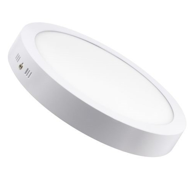 PANEL LED ROND 24W APPARENT BLANC CHAUD 3000K