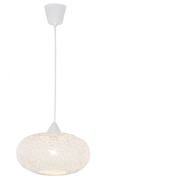 BRILLANT SUSPENSION IVONA E27 BLANC DIAMETRE 30CM   REF: INHK15079S05