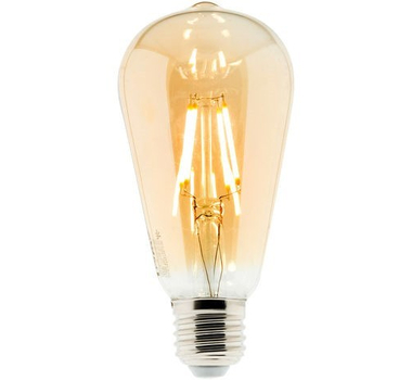 AMPOULE VINTAGE FILAMENT LED AMBRÉE ST64 4W E27 400LM 2500K