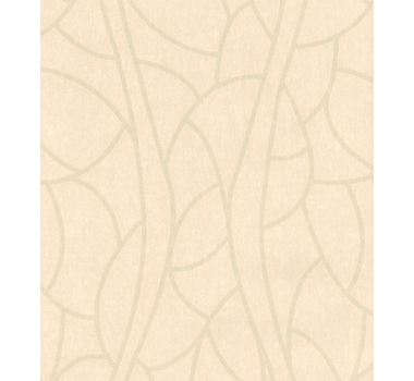 Papier Peint PRIMADECO - Spirographe Beige-Tabac 10m * 0.50m