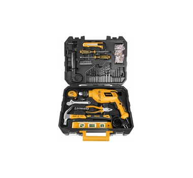 INGCO COFFRET PERCEUSE 13MM + 100 OUTILS ET ACC - HKTHP11021