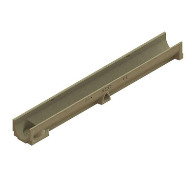 ACO SELF 100 H5,5 avec grille passerelle PP MicroGrip A15 - 304435