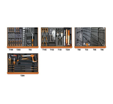 BETA COMPOSITION DE 104 OUTILS EN PLATEAUX THERMOFORMES POUR LA MAINTENANCE INDUSTRIEL - 5904VU/2T