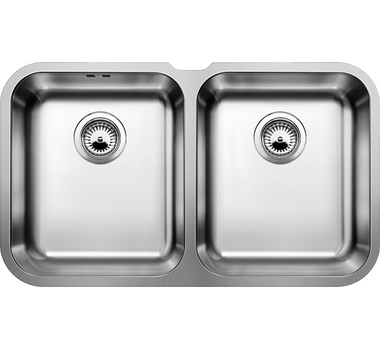 BLANCO EVIER SOUS PLAN SUPRA340/340-U  INOX SATINE 519716