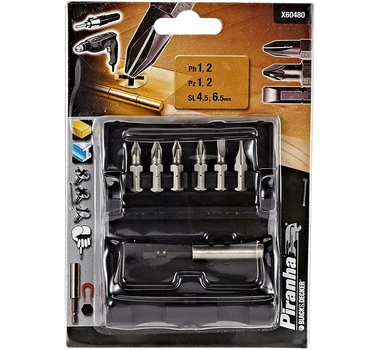 BLACK+DECKER SET D'EMBOUTS 7 PCS  - X60480-XJ