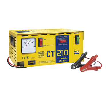 GYS CHARGEUR À BATTERIES TRAD. 12/24V - GYSCT 210