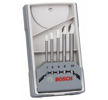 BOSCH  Forets à carrelage CYL-9 Ceramic, set de 5 pièces - 4,0