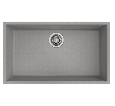 TEKA SQUARE Évier encastrable sous plan Tegranite+ Stone Grey 72.40 TG gris - 115230016