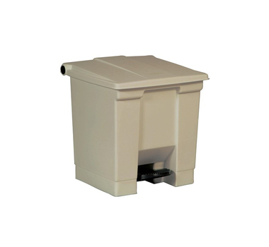 RUBBERMAID Collecteur à pédale 30,3 L - FG614300WHT