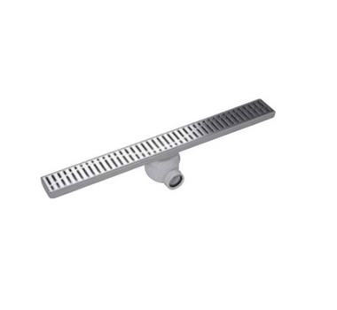 ACO Cuve Showerdrain plastique ABS L685 + Grille Wave Inox S/V DN40 - 405724