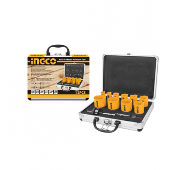 INGCO Coffret scies cloches 12pcs  - AKH0121