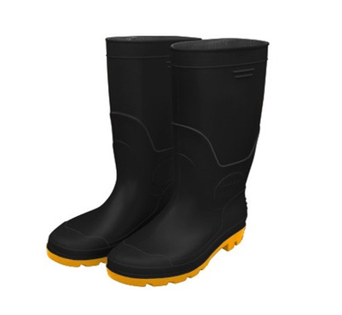 INGCO Bottes PVC noires Taille42 - SSH092LYB.42