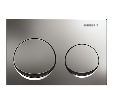 GEBERIT Plaque de commande WC ALPHA 10 CHROME MAT - 115.040.46.1