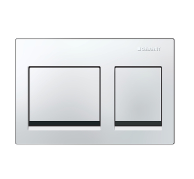 GEBERIT Plaque de commande WC ALPHA 15 BLANC - 115.045.11.1