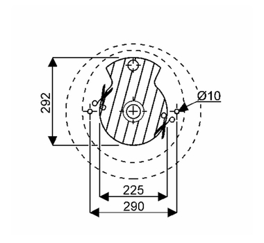 GEBERIT VARIFORM Rond Vasque à poser 45 x 45 cm - 500.769.01.2