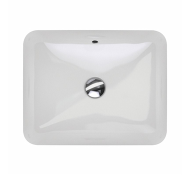 GEBERIT VARIFORM Rectangulaire Vasque à encaster par le dessous Blanc 58 x 49 cm - 500.764.01.2