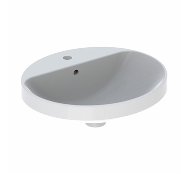 GEBERIT VARIFORM Oval Vasque à emboiter Blanc 50 x 45 cm - 500.712.01.2