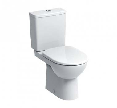 GEBERIT SELNOVA rond Pack WC à poser avec Abattant amortissable - 500.287.01.1