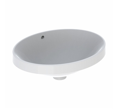 GEBERIT VARIFORM Oval Vasque à emboiter Blanc 50 x 40 cm - 500.708.01.2