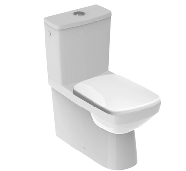 GEBERIT SELNOVA Square Pack WC à poser avec Abattant normal - 500.489.01.1