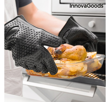 INNOVAGOODS  Griffes Pour Viande + Gants + Pinceau - V0100425