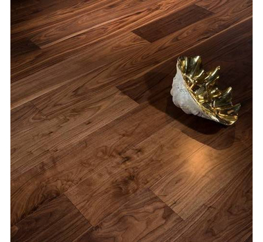 CASTRO Parquet Contrecollé 12 mm Noyer Américain Sélect 7 Couches de vernis usine (1,512m²/paquet) - 12/3/CC/NOY/NAT