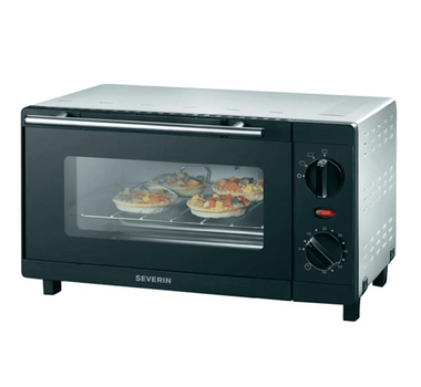 SEVERIN Mini four de cuisson 60mn double vitrage 9L - TO 2052