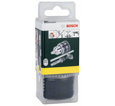 BOSCH Mandrin 13Mm + Adaptateur Sds Plus + Clé - 2607000982