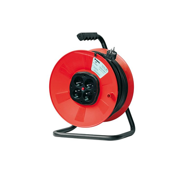 INGELEC Rallonge électrique à usage professionnel 50m 4p Rouge - 1764/50R