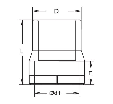FORMÜL Réducteur PPR Ø 40/32 - RDS-403200