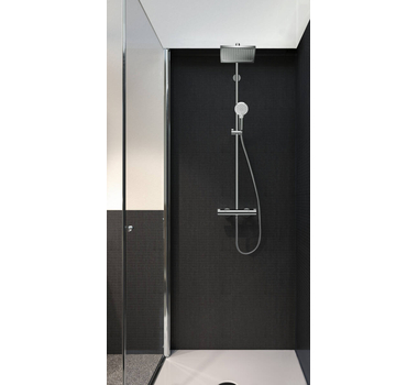 HANSGROHE Crometta Colonne de douche E1 Jet Thermostatique Chromé 240 Carre - 27281000