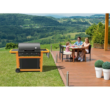 CAMPINGAZ Barbecue à gaz Adelaïde 4 Woody L DLX R 4700 - 3138522094065