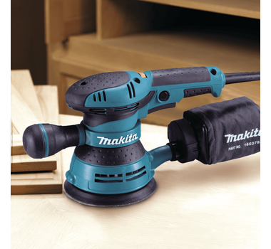 MAKITA Ponceuse excentrique 300 W Ø 125 mm Bleu - BO5041