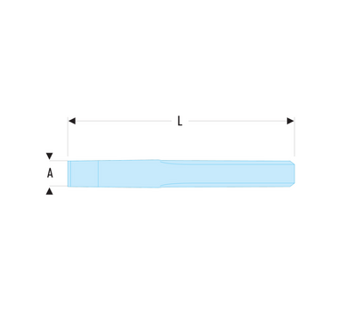 FACOM Burins 21mm longueur 180mm - 263.18