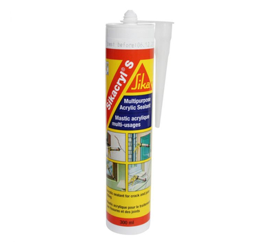 SIKA Sikacryl S Mastic Acrylique Gris 300Ml