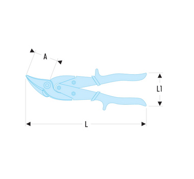 FACOM Cisaille à tôle "type aviation" 55mm by Facom Maroc - 985.RI