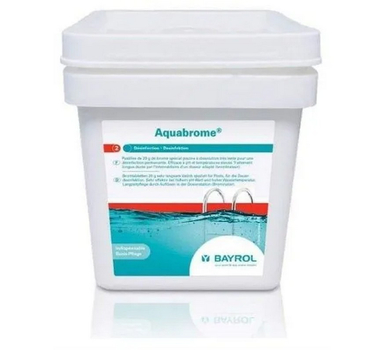 BAYROL Aquabrome Seau de 20 kg de Pastilles 20g dissolution lente - 2139344