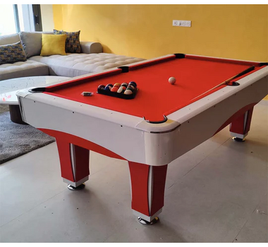 TABLE DE BILLARD - ROUGE