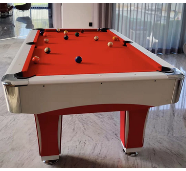 TABLE DE BILLARD - ROUGE