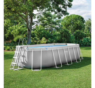 INTEX Piscine Hors sol ovale PREMIEUM 5.03 x 2.74 x 1.22 m - 26796NP